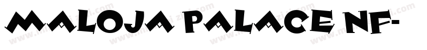 Maloja Palace NF字体转换